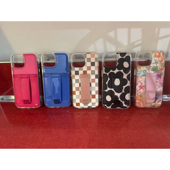 Lot of 5 Wali I Phone 15 New Unused Cases Credit Card Holder Finger Loop - Picture 9 of 16